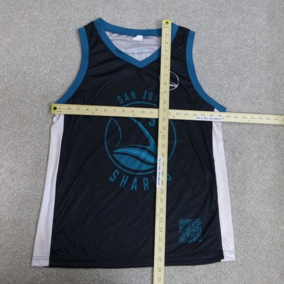 San Jose Sharks and Golden State Warriors Colab Jersey - Picture 7 of 9